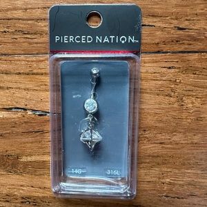 Pierced Nation belly ring